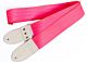 Hot Pink Seatbelt Guitar Strap