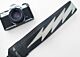 Custom Mega Bolt Lightning Bolt Camera Strap