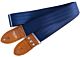 The Navy And Buckskin Seatbelt Guitar Strap 