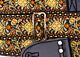 Psychedelic Sunset Hendrix Style Hippie Weave Guitar Strap