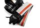 The Couch White and Orange Racer X Camera Strap