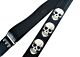 3 Skull Guitar Strap 