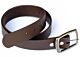 BIOTHANE Dark Brown Belt - SUPER STRONG and Cruelty free 