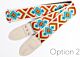 Painted Desert Psychedelic Vintage Woven Guitar Strap