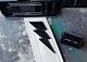 The White Lightning Bolt Camera Strap Custom Made- 