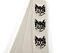 The Couch Cat Guitar Strap In All White