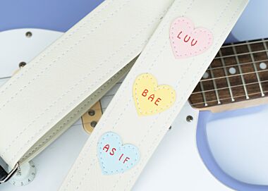 Pretty guitar straps on sale