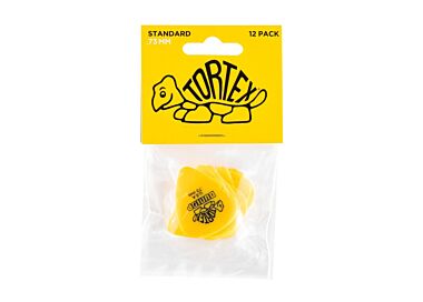 Dunlop Standard Tortex Guitar Picks - .73MM 12 Pack