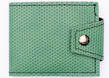 Chevy Camaro '78 Vintage Billfold Wallet Sage Green