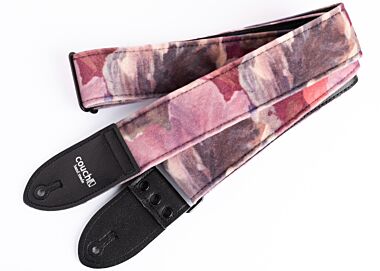 Couch Guitar Strap Cheetah Brown DiMarzio DD2230 Nylon ClipLock Guitar Strap - Cheetah Faux Fur