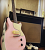 The Couch Cat Guitar Strap In All White