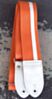 Orange and White Racer X Gutiar Strap