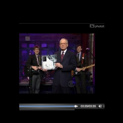Mountain Goats Rock Couch Live On David Letterman!