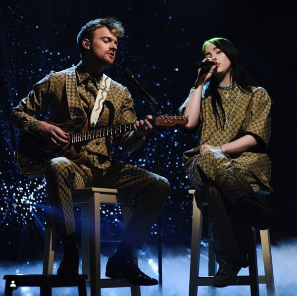 Finn Rocks Couch On Saturday Night Live With Billie Eilish