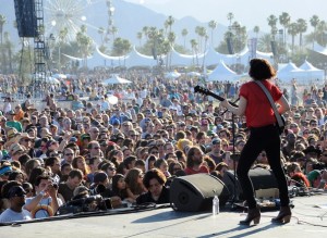 Carrie Brownstein of Wildflag at 2012 Coachella 